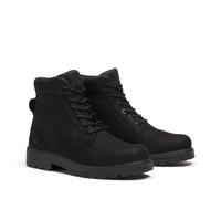 Schnürboots TIMBERLAND "AUBURN FALLS - 6 INCH LACE UP BOOT", Damen, Gr. 42, Synthetik, schwarz (schwarz nubuck), Leder, Schuhe Schnürboots (21736732-42) schwarz nubuck