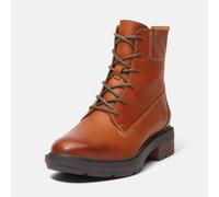 Schnürboots TIMBERLAND "BRIMFIELDMID LACE UP BOOT", Damen, Gr. 41,5, braun (medium braun full grain), Leder, Schuhe Schnürboots, Winterstiefel, Schnürstiefel, Winterschuhe (62186813-41,5) medium braun