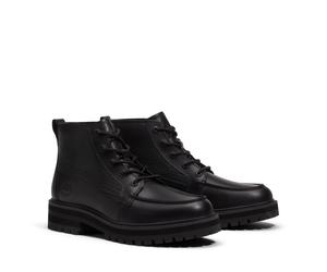 Schnürboots TIMBERLAND "BRITTON DRIVE - MID LACE BOOT", Damen, Gr. 41, Synthetik, schwarz full grain, Leder, Schuhe Schnürboots (33749942-41) schwarz full grain