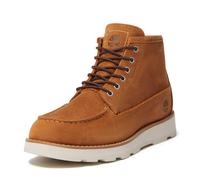 Schnürboots TIMBERLAND "BRITTON MILLSMID LACE UP CHUKKA BOOT", Herren, Gr. 47,5, braun (rust suede), Leder, Schuhe Schnürboots, Winterstiefel, Schnürstiefel, Winterschuhe (70154117-47,5) rust suede