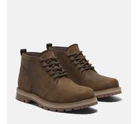 Schnürboots TIMBERLAND "BRITTON ROAD MID LACE UP WATERPROOF CHUKKA BOOT", Herren, Gr. 41,5, braun (rust full grain), Leder, Synthetik, Schuhe Schnürboots, Winterstiefel, Schnürstiefel, Winterschuhe, w