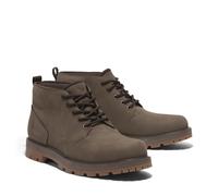 Schnürboots TIMBERLAND "BRITTON ROAD MID LACE UP WATERPROOF CHUKKA BOOT", Herren, Gr. 43, braun (medium braun nubuck), Leder, Synthetik, Schuhe Schnürboots, Winterstiefel, Schnürstiefel, Winterschuhe,