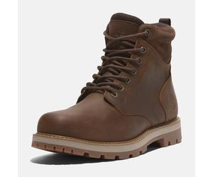Schnürboots TIMBERLAND "BRITTON ROADMID LACE UP WATERPROOF BOOT", Herren, Gr. 40, braun (rust full grain), Leder, Synthetik, Schuhe Schnürboots, Winterstiefel, Schnürstiefel, Winterschuhe, wasserdicht