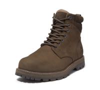 Schnürboots TIMBERLAND "BRITTON ROADMID LACE UP WATERPROOF BOOT", Herren, Gr. 41, schwarz braun nubuck, Leder, Schuhe Schnürboots, Winterstiefel, Schnürstiefel, Winterschuhe, wasserdicht (43658940-41)