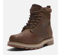Schnürboots TIMBERLAND "BRITTON ROADMID LACE UP WATERPROOF BOOT", Herren, Gr. 43, braun (rust full grain), Leder, Synthetik, Schuhe Schnürboots, Winterstiefel, Schnürstiefel, Winterschuhe, wasserdicht