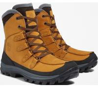 Schnürboots TIMBERLAND "Chillberg Premium WP INS", Herren, Gr. 43,5, gelb (wheat), Leder, Schuhe Schnürboots, Winterstiefel, Schnürstiefel, Winterschuhe, wasserdicht, gefüttert (30843636-43,5) wheat