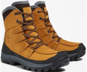 Schnürboots TIMBERLAND "Chillberg Premium WP INS", Herren, Gr. 43, gelb (wheat), Leder, Schuhe Schnürboots, Winterstiefel, Schnürstiefel, Winterschuhe, wasserdicht, gefüttert (30843636-43) wheat