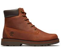 Schnürboots TIMBERLAND "Courma Kid Traditional6In", Mädchen, Gr. 36, braun, Leder, Schuhe Schnürboots, Winterstiefel, Schnürstiefel, Winterschuhe (86274124-36) braun