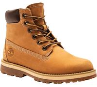 Schnürboots TIMBERLAND "Courma Kid Traditional6In", Mädchen, Gr. 39, gelb (wheat), Leder, Schuhe Schnürboots, Winterstiefel, Schnürstiefel, Winterschuhe (33669156-39) wheat