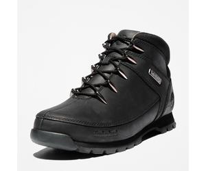 Schnürboots TIMBERLAND "EURO SPRINT - MID LACE BOOT", Herren, Gr. 45, Synthetik, schwarz, Leder, Schuhe Schnürboots, Winterstiefel, Schnürstiefel, Winterschuhe, Topseller (88916761-45) schwarz