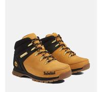 Schnürboots TIMBERLAND "EURO SPRINT - MID LACE BOOT", Mädchen, Gr. 32, braun (wheat), Leder, Schuhe Schnürboots, Winterstiefel, Schnürstiefel, Winterschuhe (48315552-32) wheat