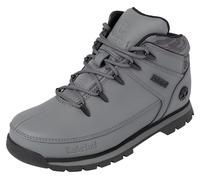 Schnürboots TIMBERLAND "EURO SPRINT - MID LACE BOOT", Mädchen, Gr. 36, Synthetik, grau (light grau mesh w mdgry), Leder, Schuhe Schnürboots, Winterstiefel, Schnürstiefel, Winterschuhe (36877906-36) li