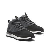 Schnürboots TIMBERLAND "EURO TREKKER LOW LACE UP SNEAKER", Gr. 42, schwarz (schwarz nubuck w md grau), Leder, Textil, sportlich, Schuhe, Winterschuhe, Sneakerboots, Winterboots (81300663-42) schwarz n