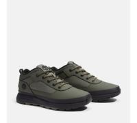 Schnürboots TIMBERLAND "Field Trekker Low", Mädchen, Gr. 36, dunkelgrün, Leder, Schuhe Schnürboots, Winterstiefel, Schnürstiefel, Winterschuhe (51371130-36) dunkelgrün