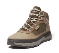 Schnürboots TIMBERLAND "FIELD TREKKERMID LACE UP SNEAKER", Damen, Gr. 43, md grau nubuck w dk braun, Leder, Schuhe Schnürboots, Winterschuhe, Sneakerboots, Winterboots (76328928-43) md grau nubuck w d