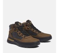 Schnürboots TIMBERLAND "FIELD TREKKERMID LACE UP SNEAKER", Herren, Gr. 43,5, grün (olive nubuck w olive), Leder, Schuhe Schnürboots, Winterschuhe, Sneakerboots, Winterboots (24599566-43,5) olive nubuc