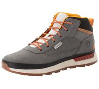 Schnürboots TIMBERLAND "FIELD TREKKERMID LACE UP SNEAKER", Mädchen, Gr. 40, grau (castlerock), Leder, Textil, Schuhe, Wintersneaker, Sneaker, Winterschuhe (75015511-40) castlerock