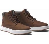 Schnürboots TIMBERLAND "MAPLE GROVEMID LACE UP SNEAKER", Damen, Gr. 41,5, braun (dunkelbraun), Leder, Schuhe Schnürboots, Winterschuhe, Sneakerboots, Winterboots (37106446-41,5) dunkelbraun