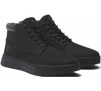 Schnürboots TIMBERLAND "MAPLE GROVEMID LACE UP SNEAKER", Damen, Gr. 41,5, schwarz (schwarzout), Leder, Schuhe Schnürboots, Winterschuhe, Sneakerboots, Winterboots (26800807-41,5) schwarzout
