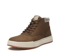 Schnürboots TIMBERLAND "MAPLE GROVEMID LACE UP SNEAKER", Herren, Gr. 40, schwarz braun nubuck, Leder, Schuhe Schnürboots, Winterschuhe, Sneakerboots, Winterboots (78527954-40) schwarz braun nubuck