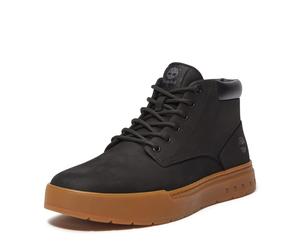Schnürboots TIMBERLAND "MAPLE GROVEMID LACE UP SNEAKER", Herren, Gr. 47,5, schwarz (schwarz nubuck), Leder, Schuhe Schnürboots, Winterschuhe, Sneakerboots, Winterboots (86959642-47,5) schwarz nubuck