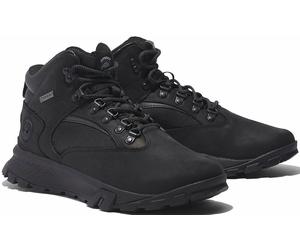 Schnürboots TIMBERLAND "MT LINCOLN MID LACE UP GORE-TEX HIKING BOOT", Herren, Gr. 43, schwarz, Leder, Textil, Schuhe Schnürboots, Winterstiefel, Schnürstiefel, Winterschuhe, wasserdicht (41731869-43) 