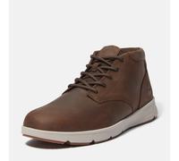 Timberland Mens Mid Lace UP Sneaker dark brown full grain 8.5