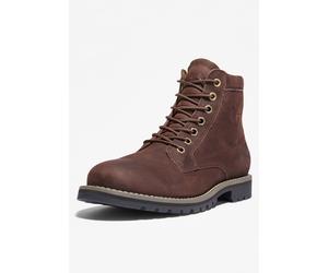 Schnürboots TIMBERLAND "REDWOOD FALLS MID LACE UP WATERPROOF BOOT", Herren, Gr. 43,5, braun (soil), Leder, Schuhe Schnürboots, Winterstiefel, Schnürstiefel, Winterschuhe, wasserdicht (10986620-43,5) s