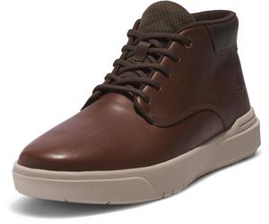 Schnürboots TIMBERLAND "SENECA BAY - MID LACE SNEAKER", Herren, Gr. 43, braun, Leder, Schuhe Schnürboots, Winterstiefel, Schnürstiefel, Winterschuhe (18977550-43) braun