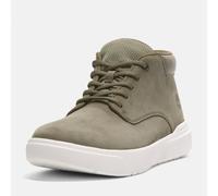 Schnürboots TIMBERLAND "SENECA BAY - MID LACE SNEAKER", Herren, Gr. 44, grün (dunkelgrün nubuck), Leder, Schuhe Schnürboots, Winterstiefel, Schnürstiefel, Winterschuhe (90568216-44) dunkelgrün nubuck