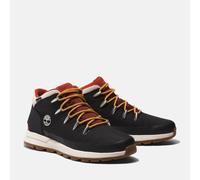 Schnürboots TIMBERLAND "Sprint Trekker Mid Fab WP", Damen, Gr. 42, schwarz (jet schwarz), Textil, unifarben, Schuhe Schnürboots, Winterstiefel, Schnürstiefel, Winterschuhe, wasserdicht (52052432-42) j