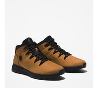 Schnürboots TIMBERLAND "SPRINT TREKKERMID LACE UP SNEAKER", Gr. 45, braun (wheat, schwarz), Leder, Synthetik, sportlich, Schuhe, Winterschuhe, Sneakerboots, Winterboots (60340852-45) wheat, schwarz