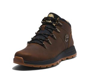 Schnürboots TIMBERLAND "SPRINT TREKKERMID LACE UP SNEAKER", Herren, Gr. 41,5, braun (cathay spice), Leder, Schuhe Schnürboots, Winterschuhe, Sneakerboots, Winterboots (87589754-41,5) cathay spice