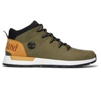 Schnürboots TIMBERLAND "SPRINT TREKKERMID LACE UP SNEAKER", Herren, Gr. 44,5, grün (dunkelgrün), Leder, Synthetik, Schuhe, Winterschuhe, Sneakerboots, Winterboots, Topseller (47025537-44,5) dunkelgrün