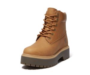 Schnürboots TIMBERLAND "STONE STREET6 INCH LACE UP WATERPROOF BOOT", Damen, Gr. 39, wheat full grain, Leder, Schuhe Schnürboots, Winterstiefel, Schnürstiefel, Winterschuhe, wasserdicht (93028252-39) w