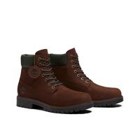 Schnürboots TIMBERLAND "TIMBERLAND 25 - 6 IN LACE WATERPROOF BOOT", Herren, Gr. 42, Synthetik, braun (schwarz braun nubuck), Leder, Schuhe Schnürboots, wasserdicht (36091636-42) schwarz braun nubuck
