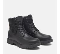 Schnürboots TIMBERLAND "Timberland Premium 6 INCH LACE UP", Damen, Gr. 39,5, schwarz (blk full grain), Leder, Schuhe Schnürboots, Winterstiefel, Schnürstiefel, Winterschuhe, wasserdicht (49575353-39,5