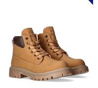 Schnürboots TOMMY HILFIGER, Mädchen, Gr. 35, ockerfarben, Synthetik, Schuhe Schnürboots, Chunky Boots, Winterboots mit Blockabsatz (69301220-35) ockerfarben
