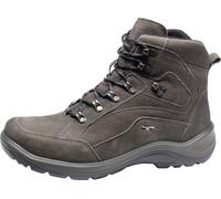 Schnürboots WALDLÄUFER "HAYO", Herren, Gr. 8,5 (42,5), grau (dunkelgrau), Nubukleder, Schuhe Schnürboots, Outdoorboots, Stiefelette, Wanderschuh mit TEX-Membran, G-Weite (67297506-8,5) dunkelgrau