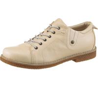 Schnürschuh ANDREA CONTI, Damen, Gr. 40, beige (creme), Glattleder, Leder, Rindsleder, Schuhe Schnürschuh (95924136-40) creme