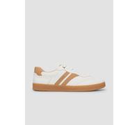 s.Oliver Sneaker Leder Weiß/Beige - 39