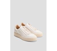 s.Oliver Damen Sneaker flach Low Top Vegan, Beige (Nude), 37 EU