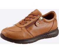 Schnürschuh ANDREA CONTI, Damen, Gr. 37, cognac, Glattleder, Rindsleder, Schuhe Schnürschuh (35703710-37) cognac