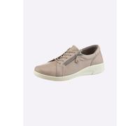 Schnürschuh ANDREA CONTI, Damen, Gr. 39, beige (sand), Glattleder, Rindsleder, Schuhe Schnürschuh (78775737-39) sand