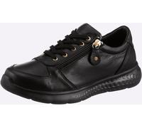Schnürschuh ANDREA CONTI, Damen, Gr. 42, schwarz, Glattleder, Rindsleder, Schuhe Schnürschuh (20865819-42) schwarz