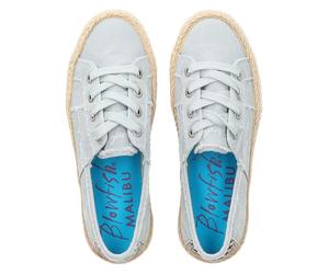 Schnürschuh BLOWFISH "Blowfish Halbschuhe Textil", Damen, Gr. 37, blau (sky), Textil, Schuhe Schnürschuh (69781919-37) sky