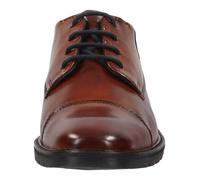 Schnürschuh BUGATTI "bugatti Businessschuhe Glattleder", Herren, Gr. 40, braun (cognac), Glattleder, Schuhe Schnürschuh (82283866-40)