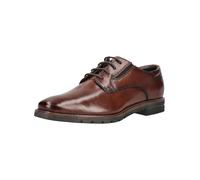 Schnürschuh BUGATTI "bugatti Businessschuhe Glattleder", Herren, Gr. 41, cognac, Glattleder, Schuhe Schnürschuh (55279449-41) cognac