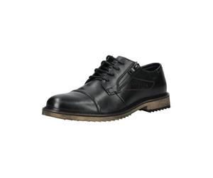 Schnürschuh BUGATTI "bugatti Businessschuhe Leder", Herren, Gr. 42, schwarz, Leder, Schuhe Schnürschuh (70480214-42) schwarz