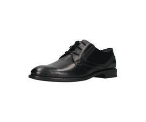 Schnürschuh BUGATTI "bugatti Businessschuhe Leder", Herren, Gr. 44, schwarz, Leder, Schuhe Schnürschuh (30908827-44) schwarz